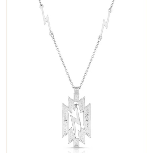 Montana Silversmiths Thunder Cloud Necklace - Picture 2 of 14